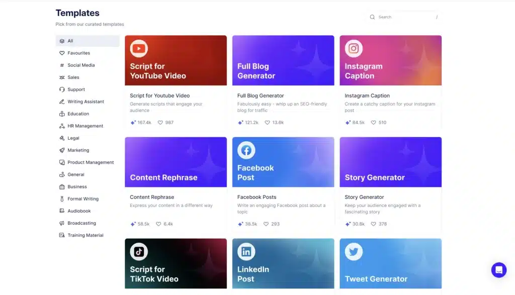 Cohesive Features - here you can test the features of Cohesive ai - one of the best AI productivity tools