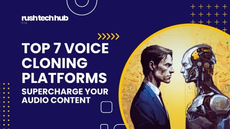 Best Voice Cloning Software Tools - Blog post at RushTechHub.com