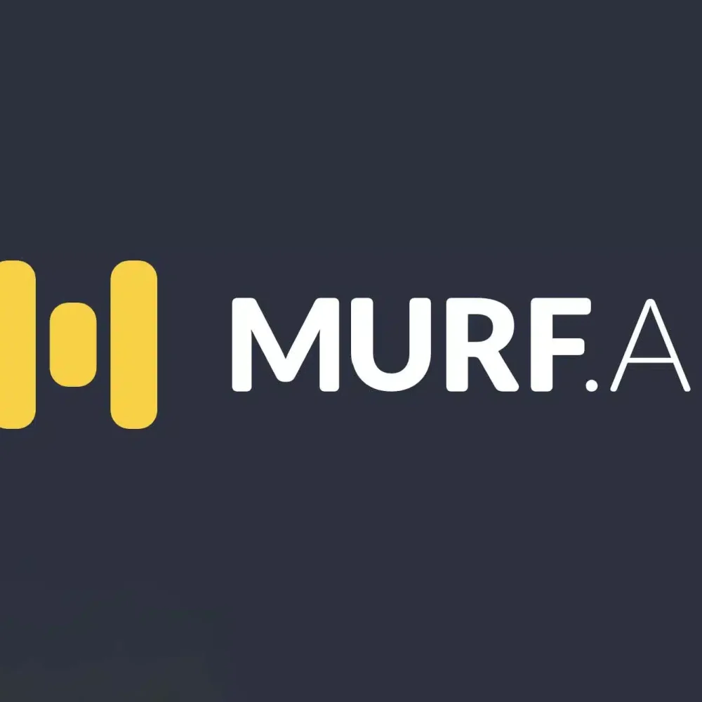 murf ai one of the best ai voice cloning generator logo